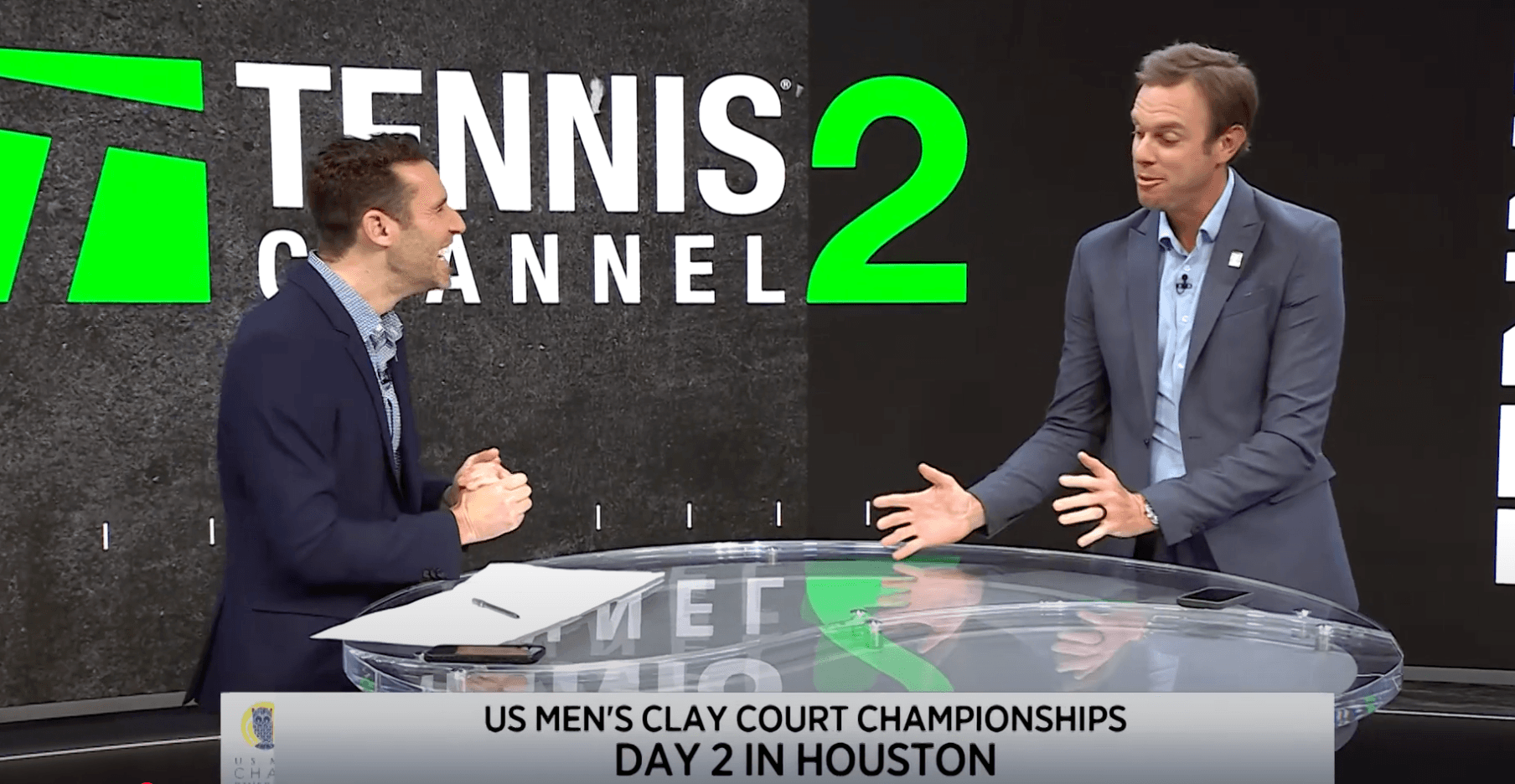 Tennis Channel Produced Studio Segment